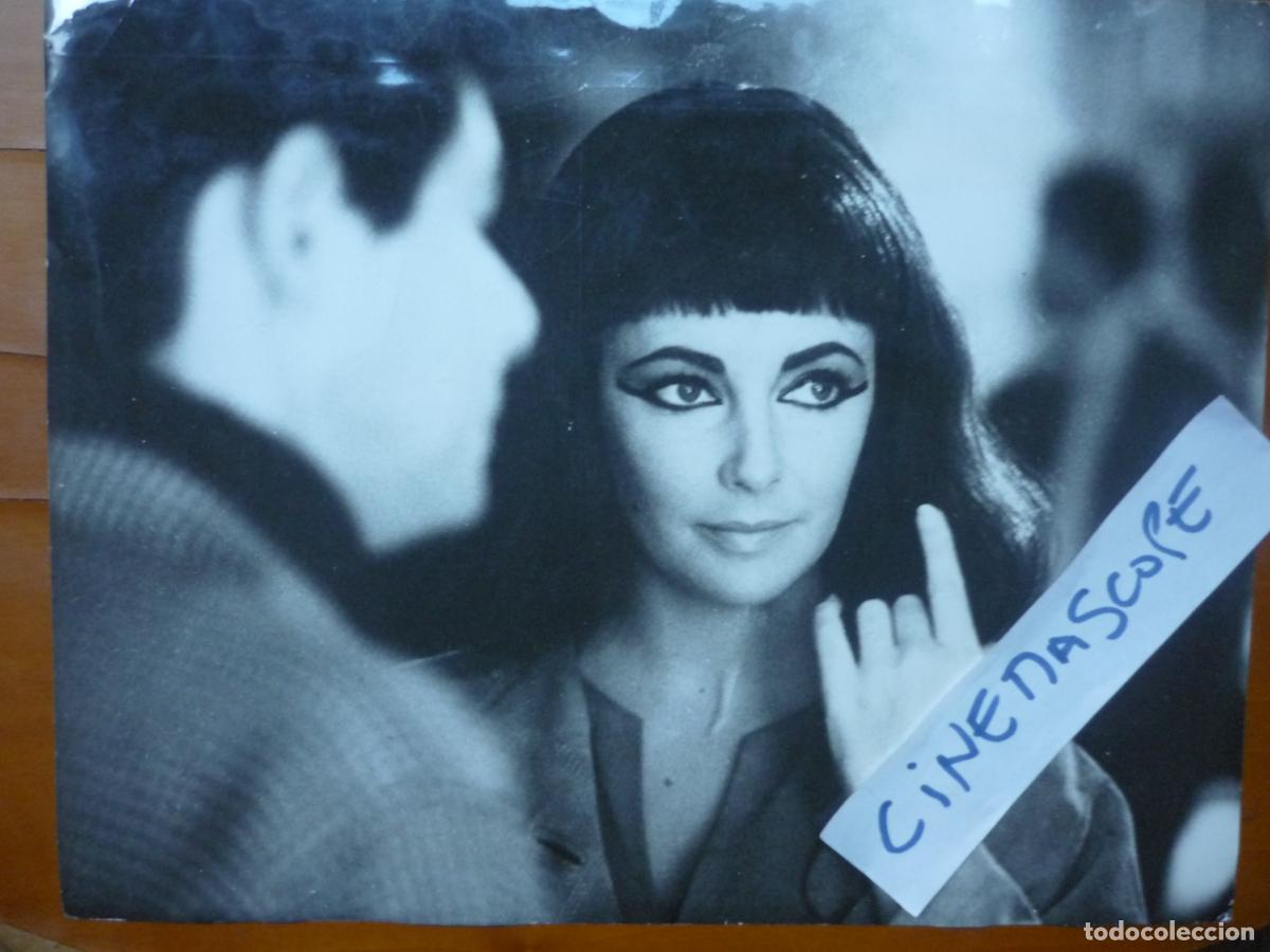 Cine: elizabeth liz taylor - foto original b/n - cleopatra