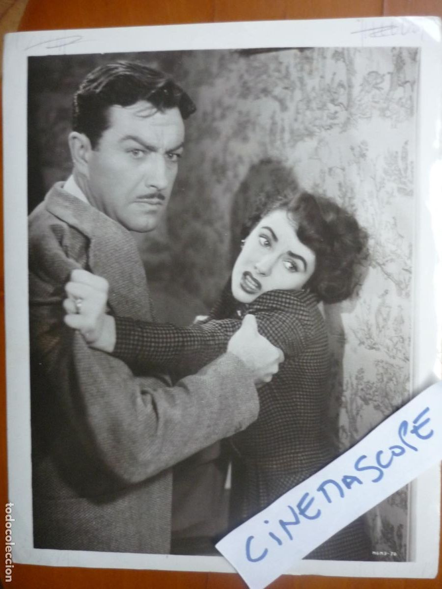 Cine: elizabeth liz taylor - foto original b/n - cinema actress - robert taylor - traicion