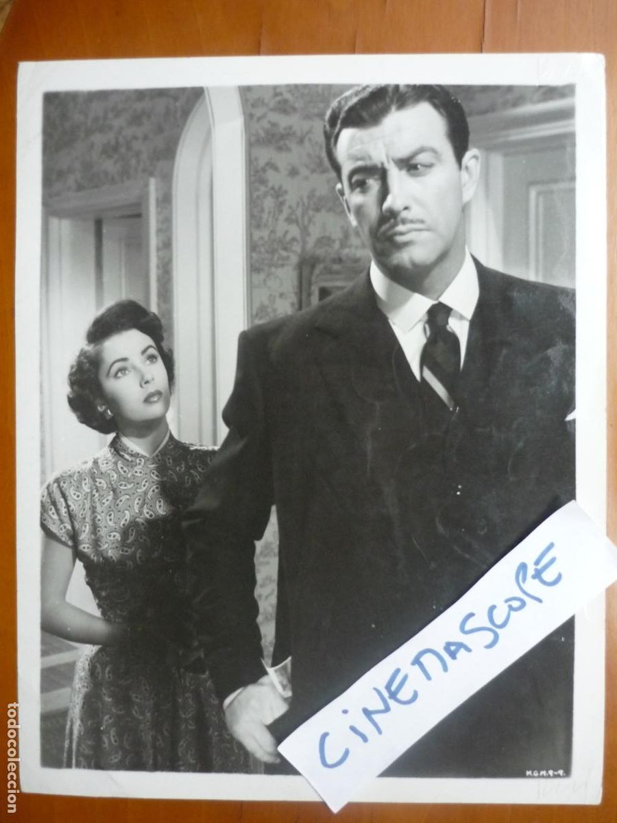 Cine: elizabeth liz taylor - foto original b/n - cinema actress - robert taylor - traicion