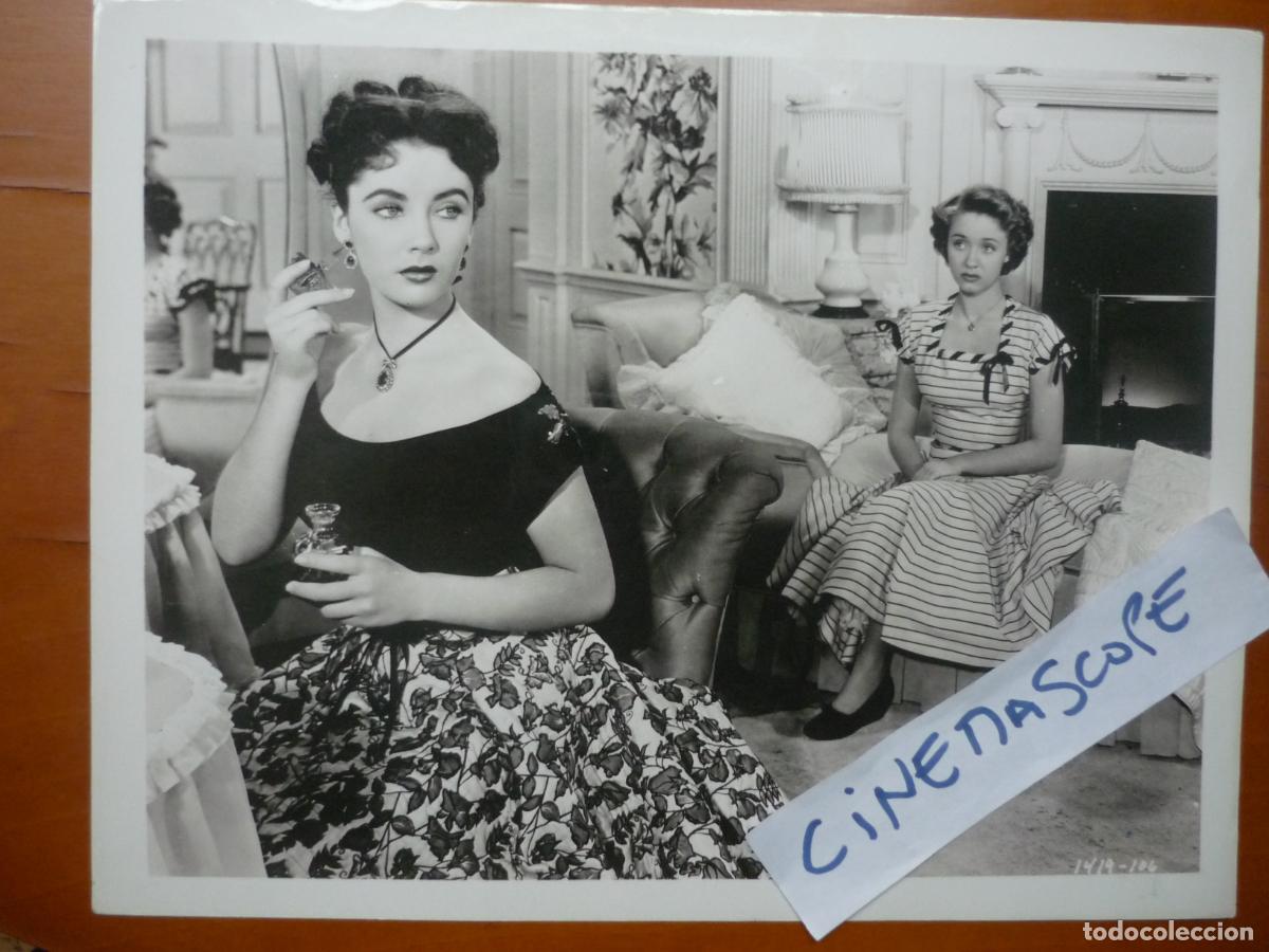 Cine: elizabeth liz taylor - foto original b/n - cinema actress - jane powell - asi son ellas