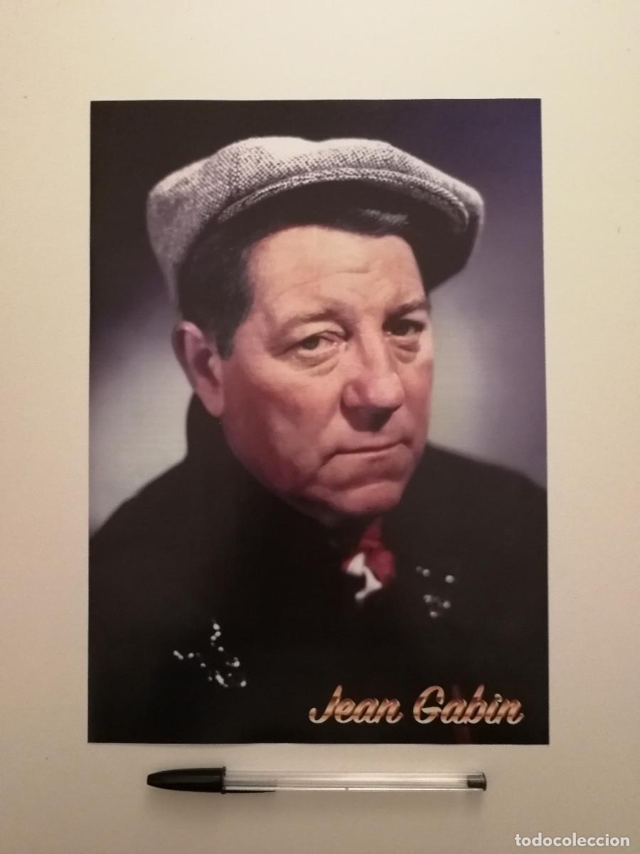 Cine: LAMINA ACARTONADA -A4- Jean Gabin