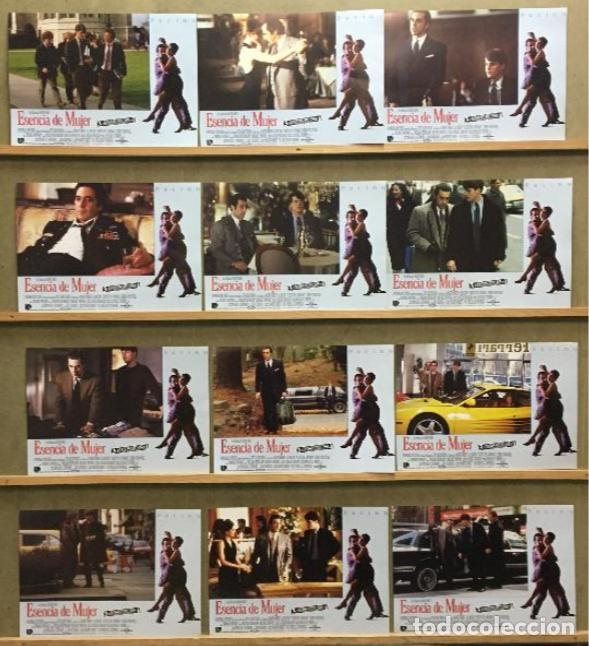 Kino: AFS64 ESENCIA DE MUJER AL PACINO CHRIS O'DONNELL SET 12 FOTOCROMOS ORIGINAL ESTRENO