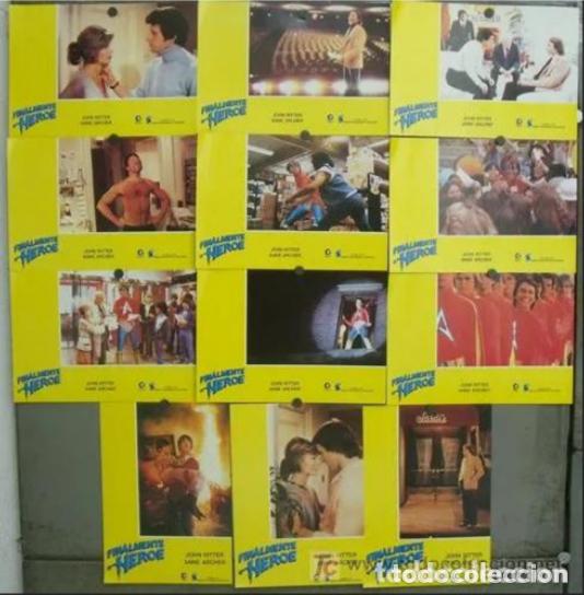 Kino: AFS70 FINALMENTE HEROE ANNE ARCHER JOHN RITTER SET COMPLETO 12 FOTOCROMOS ORIGINAL ESTRENO h5
