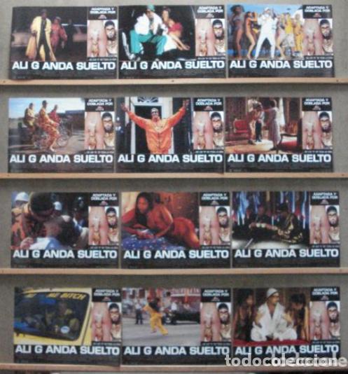 Cinema: AFS82 ALI G ANDA SUELTO SASHA BARON-COHEN SET COMPLETO 12 FOTOCROMOS ORIGINAL ESTRENO h3