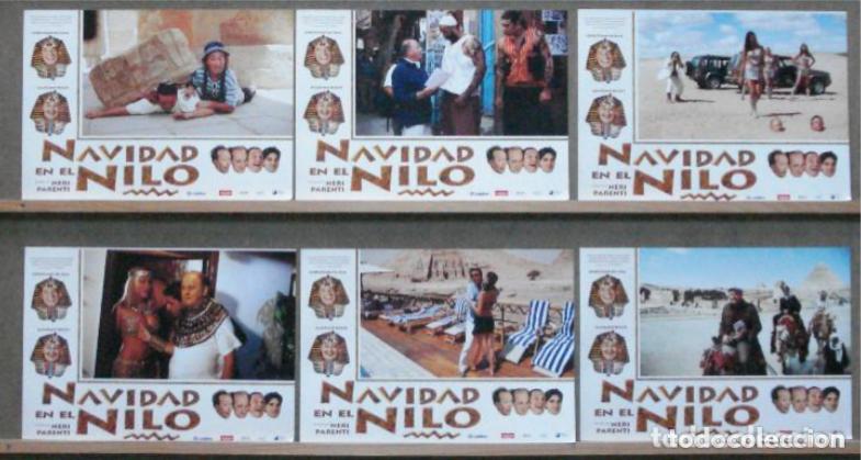 Cinema: AFS83 NAVIDAD EN EL NILO CHRISTIAN DE SICA MABEL LOZANO SET COMPLETO 6 FOTOCROMOS ORIG ESTRENO h1