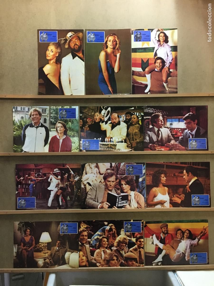 Cinema: AFS90 LA ULTIMA PAREJA NATALIE WOOD GEORGE SEGAL SET COMPLETO 12 FOTOCROMOS ORIGINAL ESTRENO h1