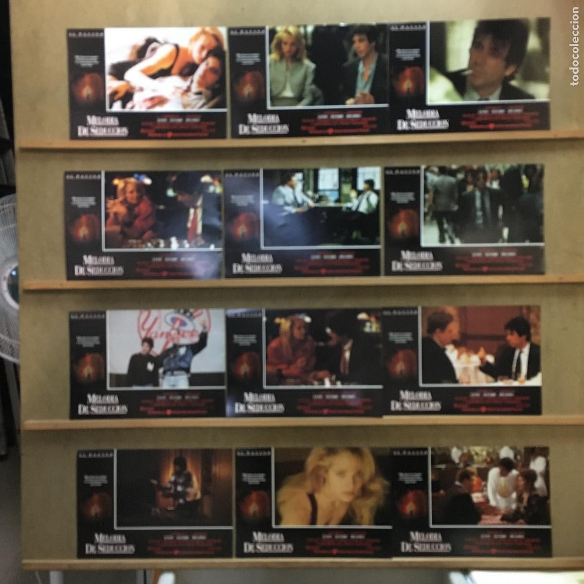 Cine: AFT03 MELODIA DE SEDUCCION AL PACINO ELLEN BARKIN SET COMPLETO 12 FOTOCROMOS ORIGINAL ESTRENO h2