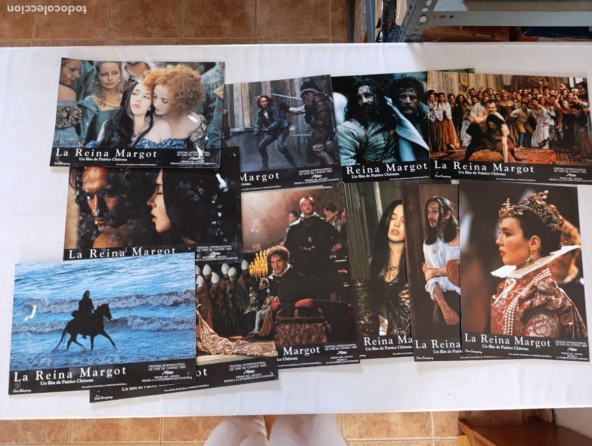 Cine: LOTE 11 FOTOCROMOS DIFERENTES - LA REINA MARGOT - 24 X 34 CM (388)