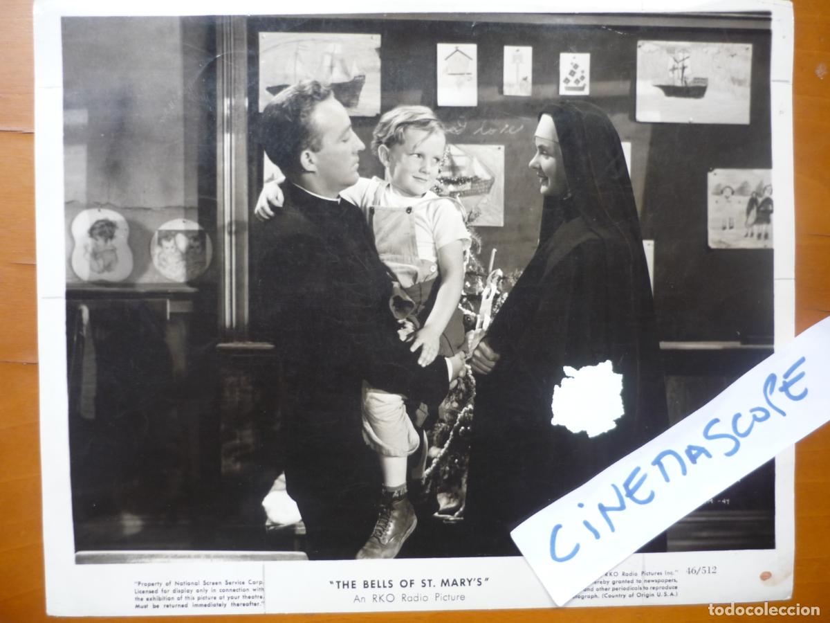 Kino: ingrid bergman - foto b/n original - the bell of st. mary's las campanas de santa maria bing crosby