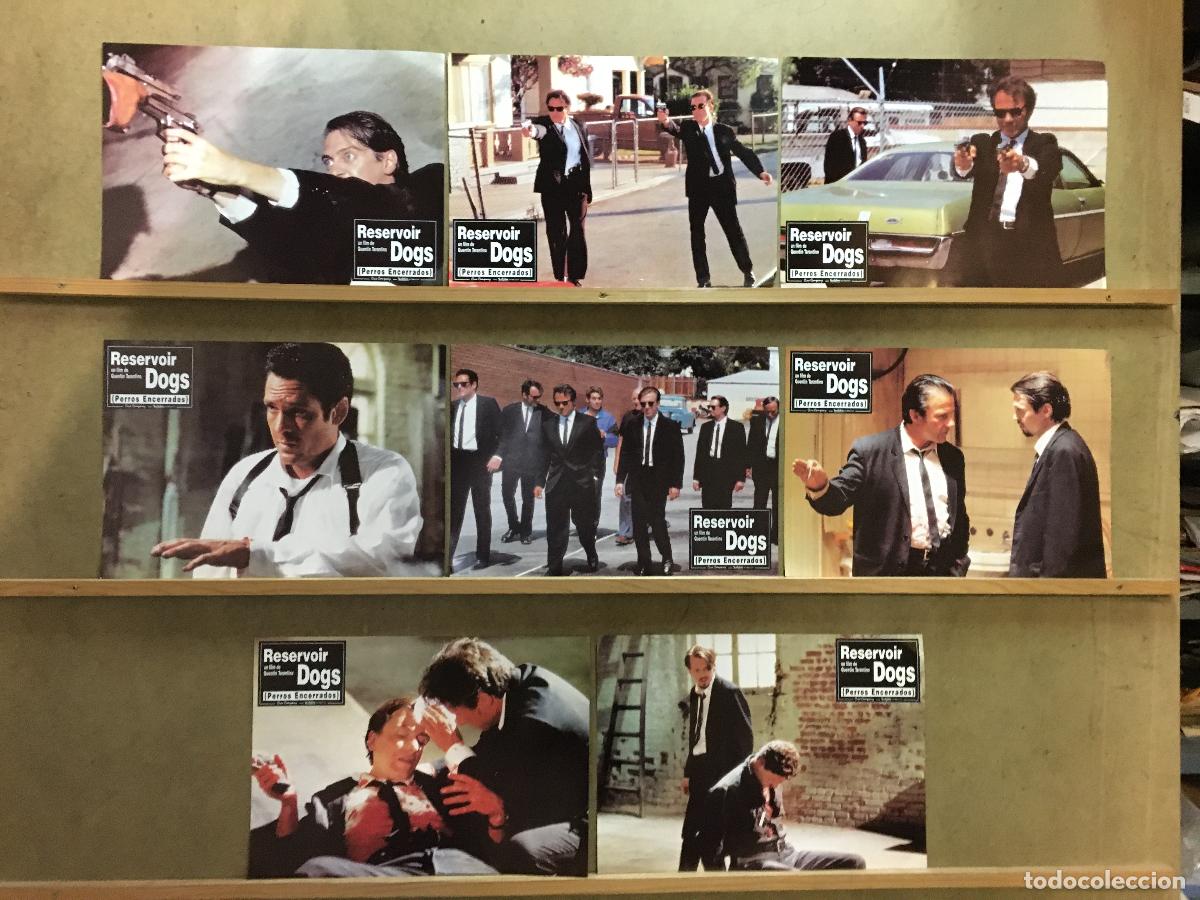 Cine: AFT12 RESERVOIR DOGS TARANTINO ROTH KEITEL SET 8 FOTOCROMOS ORIGINAL ESTRENO