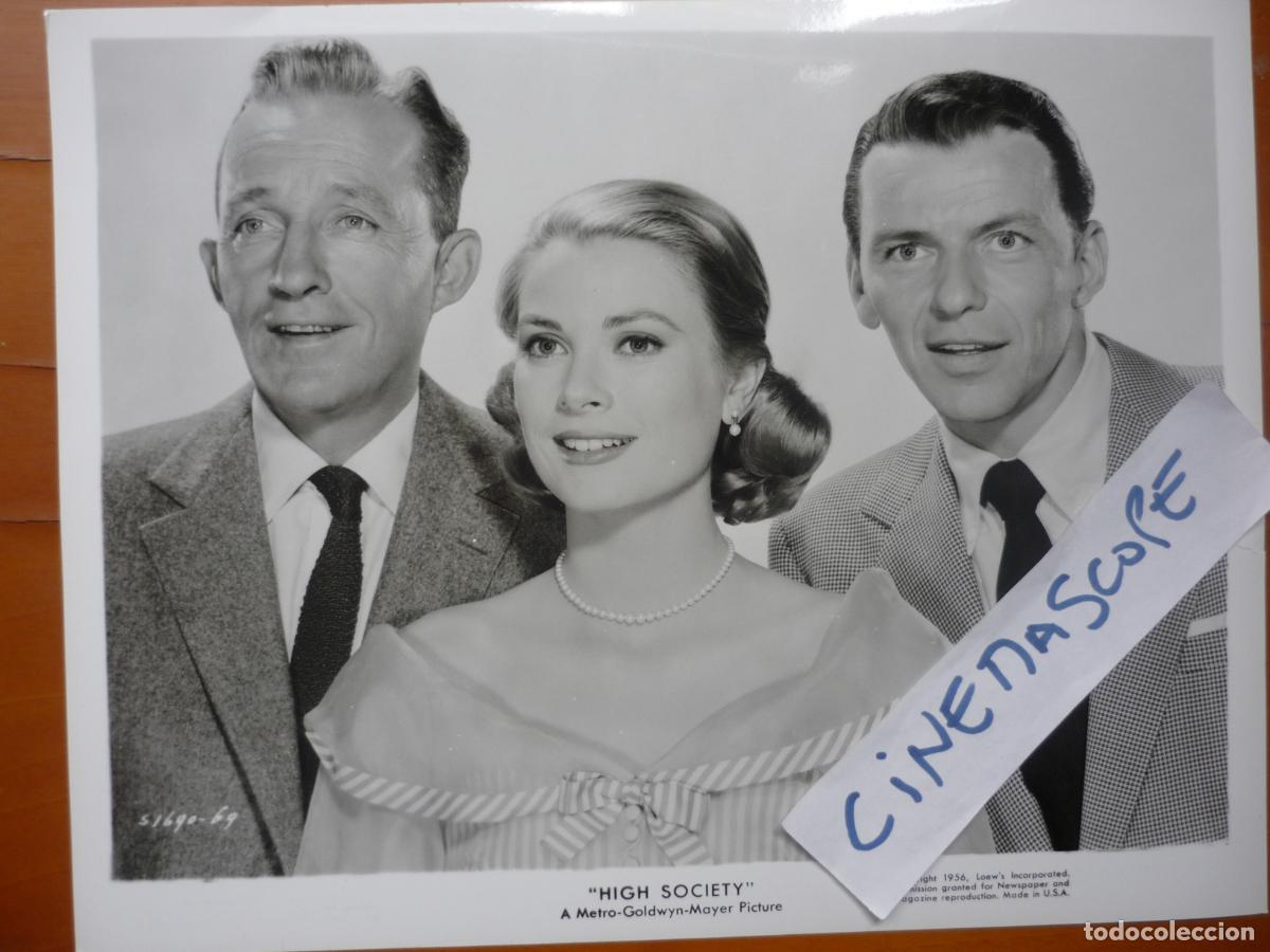 Cinema: grace kelly - foto b/n original - alta sociedad - frank sinatra bing crosby High Society