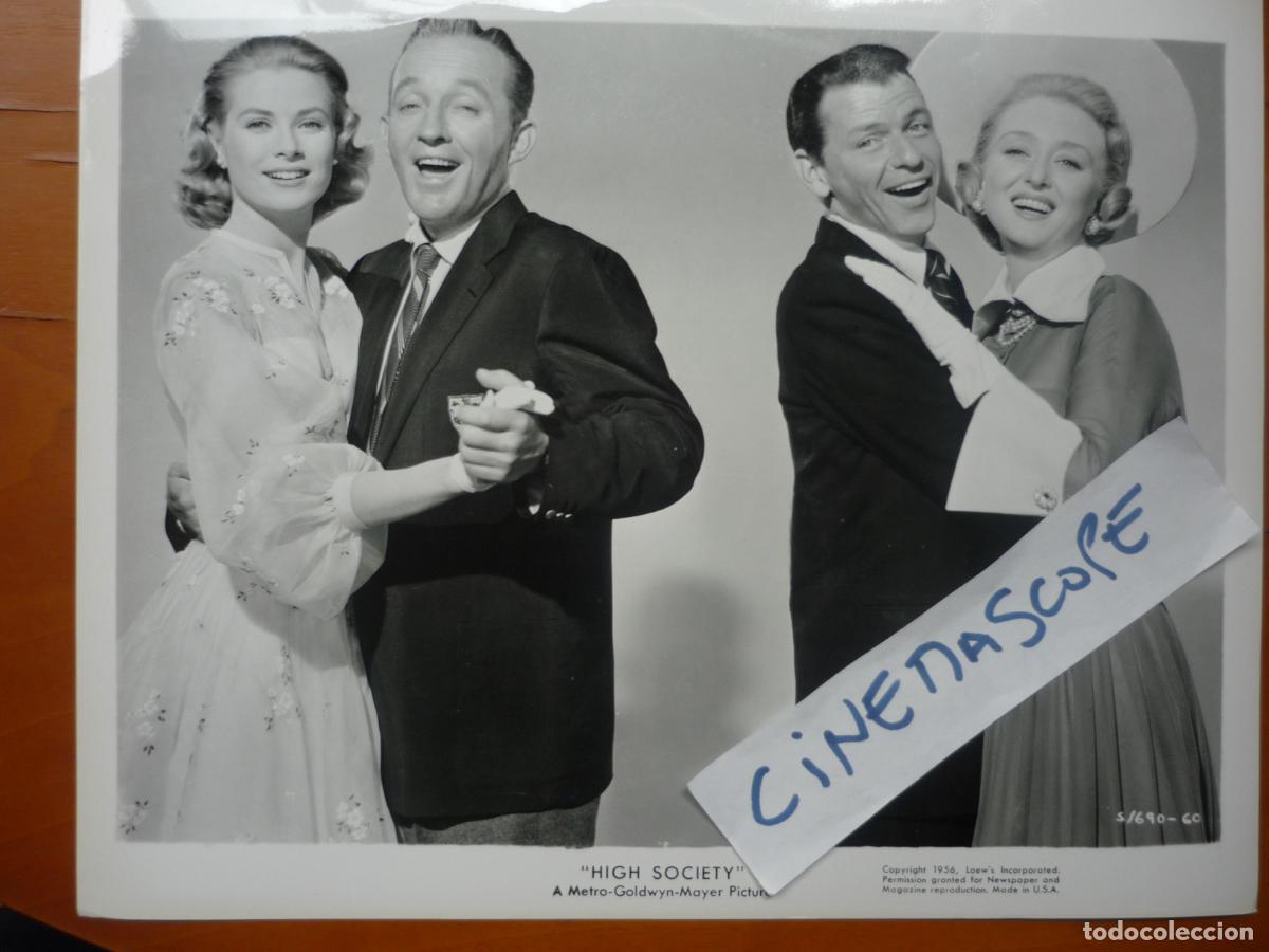 Cinema: grace kelly - foto b/n original - alta sociedad frank sinatra bing crosby celeste holm High Society