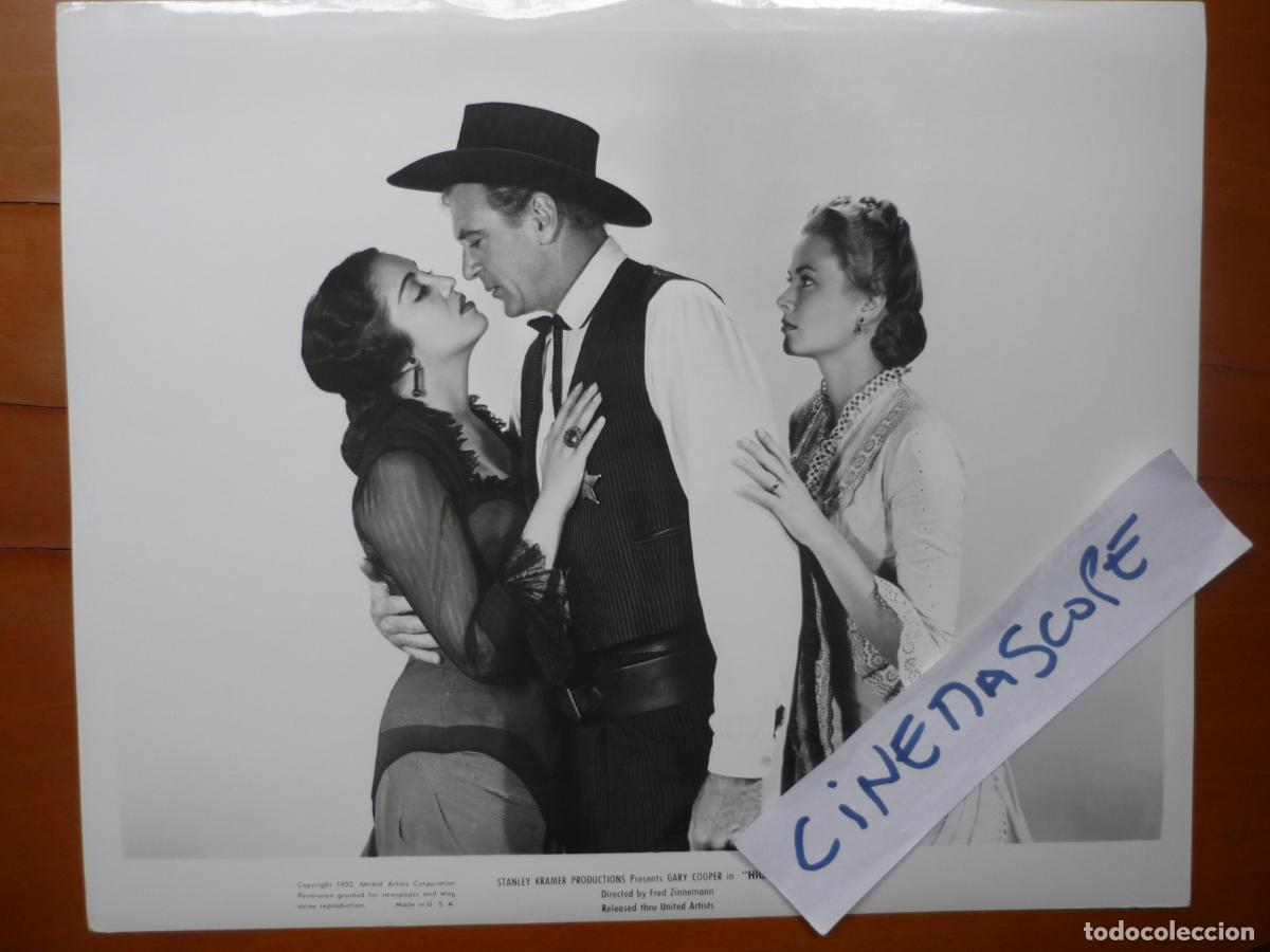 Cinema: grace kelly - foto b/n original - solo ante el peligro - gary cooper katy jurado High Noon