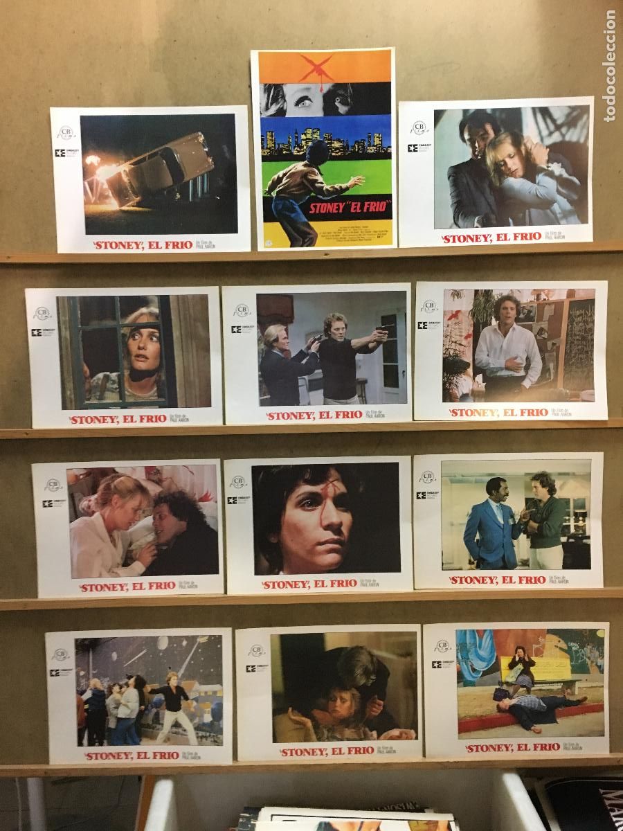 Cinema: AFT17 STONEY EL FRIO WINGS HAUSER SET COMPLETO 12 FOTOCROMOS ORIGINAL ESTRENO