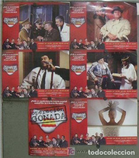 Cinema: AFT32 OPERACION GONADA MIRTA MILLER SET COMPLETO 6 FOTOCROMOS ORIGINAL ESTRENO h1