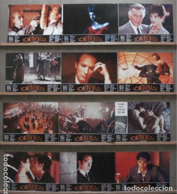 Cinema: AFT33 CONTINENTAL EUSEBIO PONCELA JORGE SANZ SET COMPLETO 12 FOTOCROMOS ORIGINAL ESTRENO h3