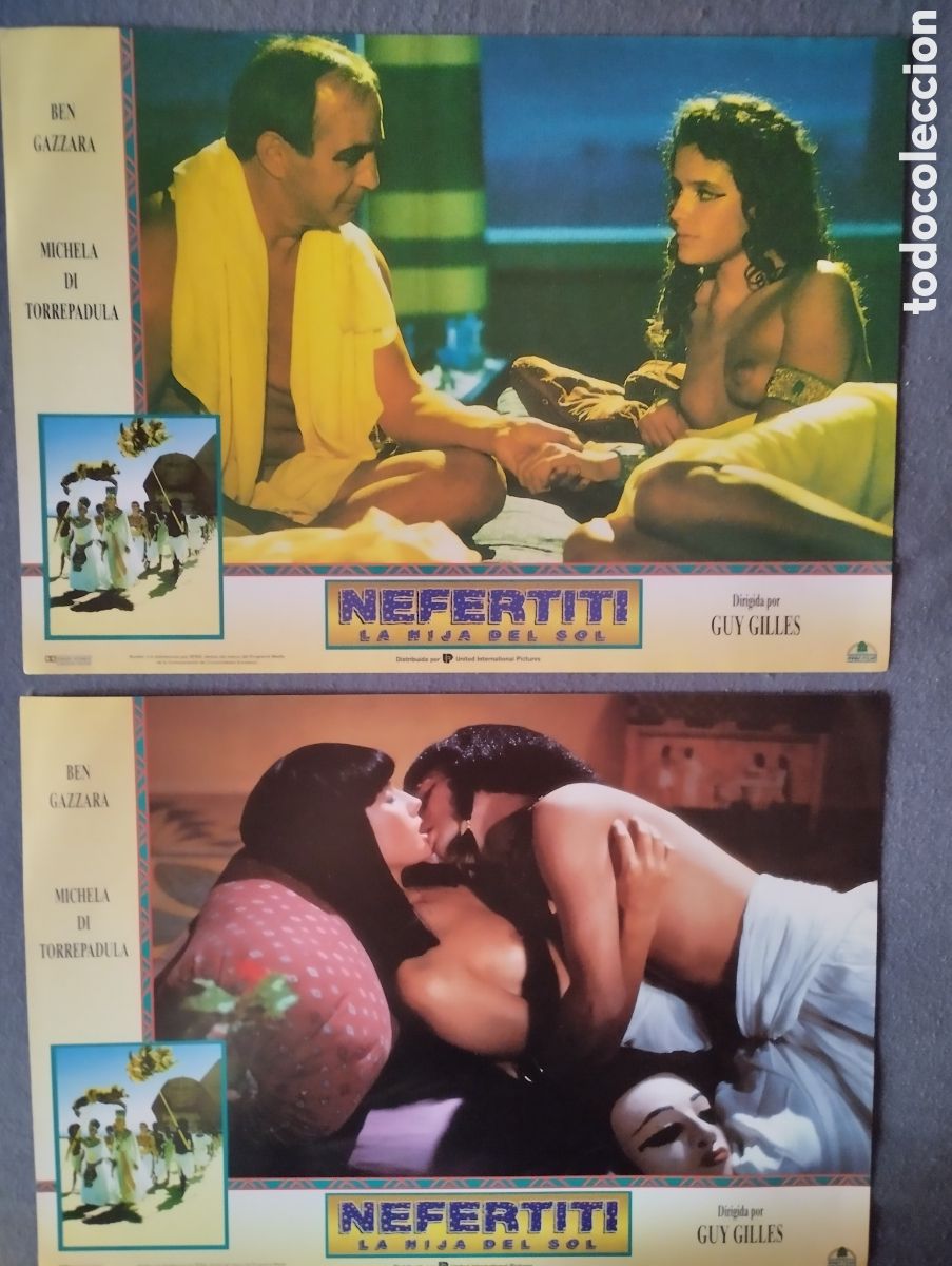 Cine: 3 FOTOCROMOS - NEFERTITI LA REINA DEL SOL
