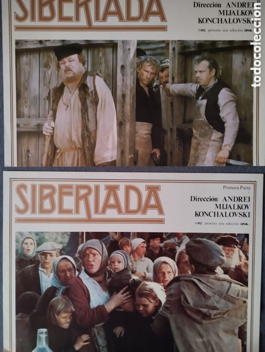 Cine: 2 FOTOCROMOS - SIBERIADA