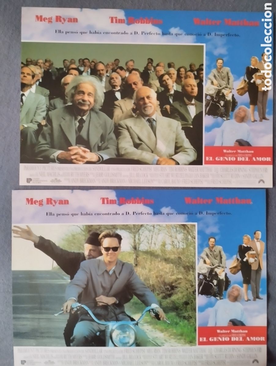 Cinema: 2 FOTOCROMOS - EL GENIO DEL AMOR