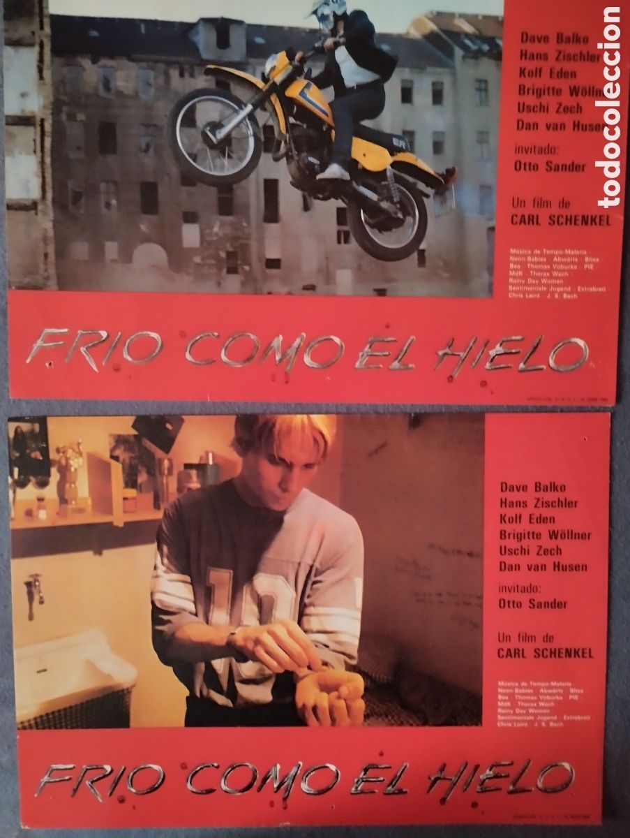 Cine: 2 FOTOCROMOS - FRIO COMO EL HIELO