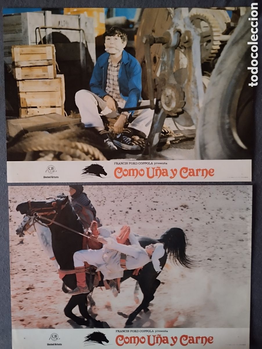 Cine: 2 FOTOCROMOS - COMO U&Ntilde;A Y CARNE