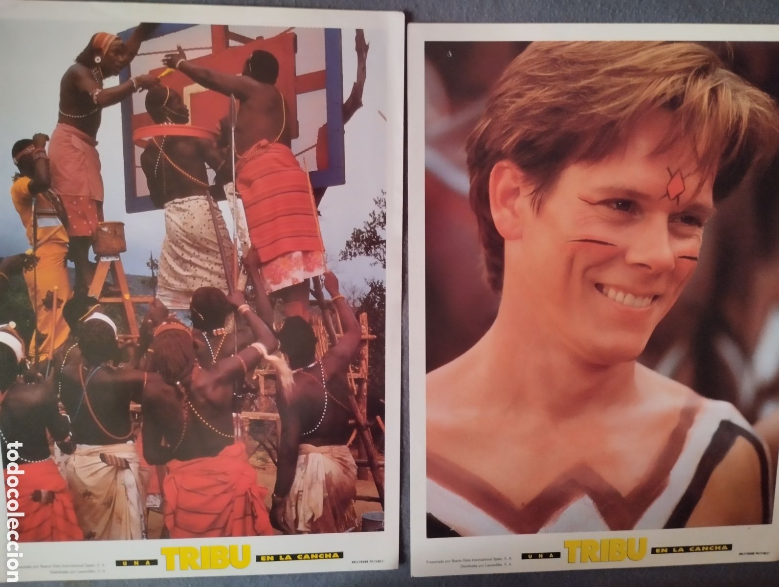 Cine: 2 FOTOCROMOS - UNA TRIBU EN LA CANCHA