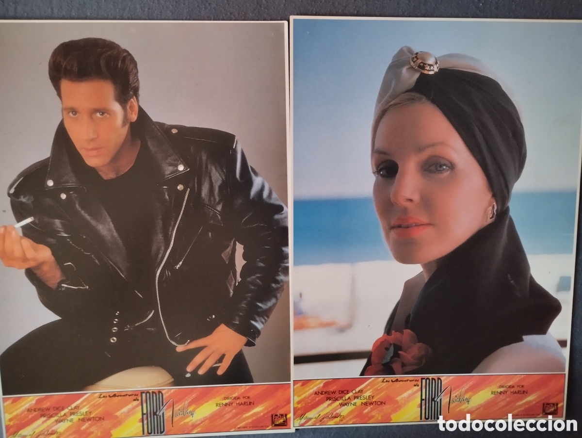 Cine: 2 FOTOCROMOS - LAS AVENTURAS DE FORD FAIRLAND