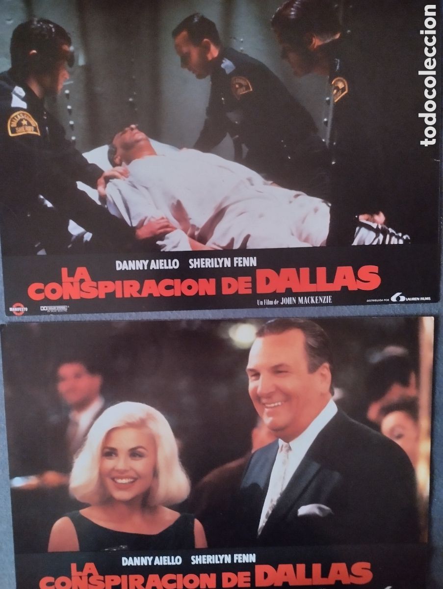 Cine: 2 FOTOCROMOS - LA CONSPIRACION DE DALLAS