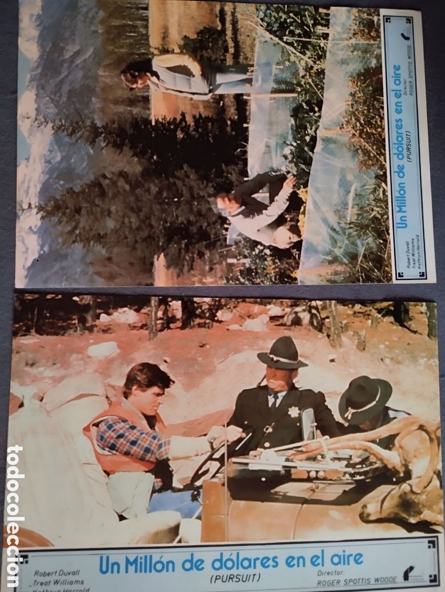 Cine: 2 FOTOCROMOS - UN MILL&Oacute;N DE D&Oacute;LARES EN EL AIRE