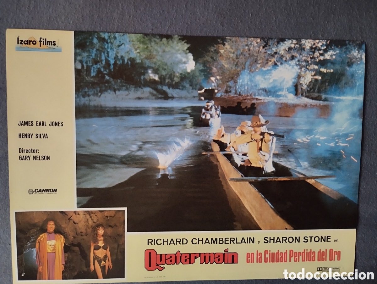 Cine: 3 FOTOCROMOS - QUATERMAN EN LA CIUDAD DE ORO