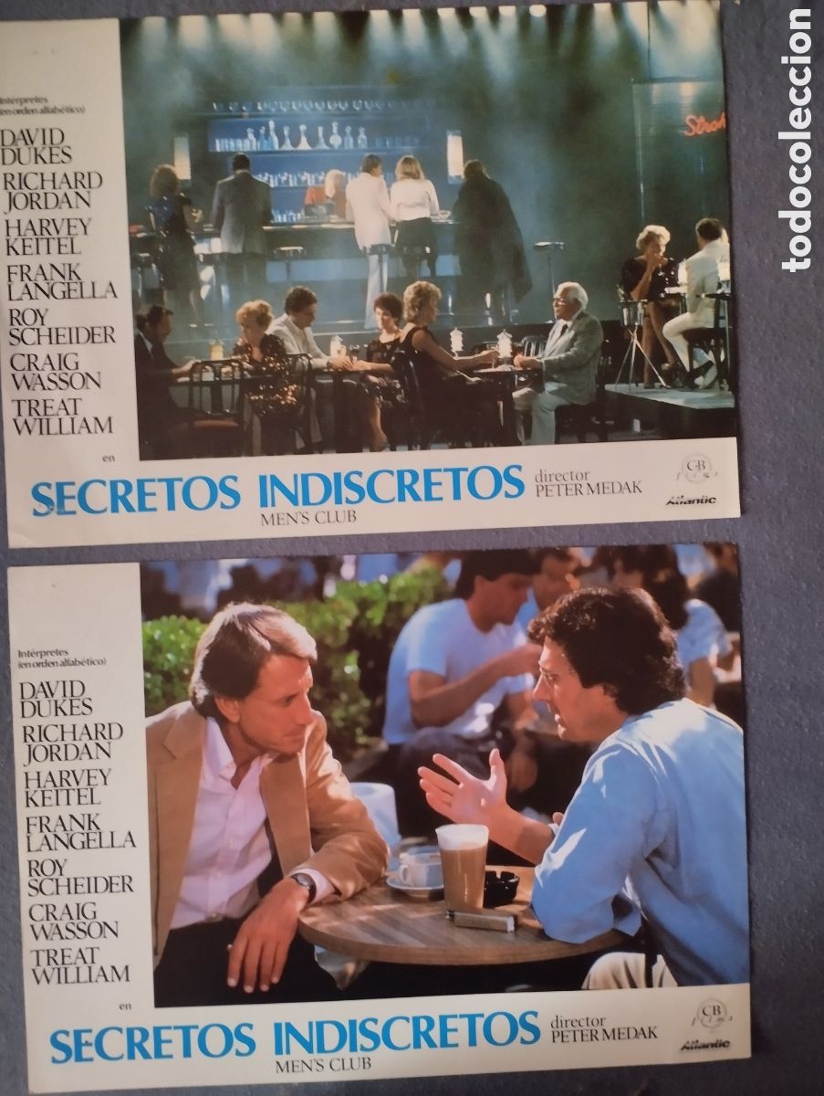 Cine: 2 FOTOCROMOS - SECRETOS INDISCRETOS