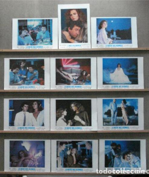 Cinema: AFT42 LA NOCHE MAS HERMOSA VICTORIA ABRIL LADOIRE SACRISTAN SET 12 FOTOCROMOS ORIGINAL ESTRENO h10