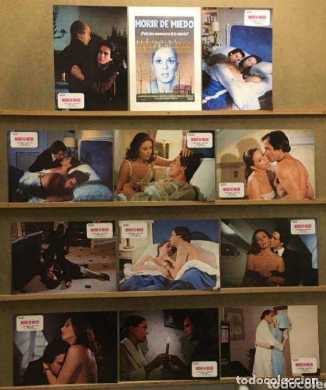 Cine: AFT46 MORIR DE MIEDO MONICA RANDALL SIMON ANDREU SET COMPLETO 12 FOTOCROMOS ORIGINAL ESTRENO h3
