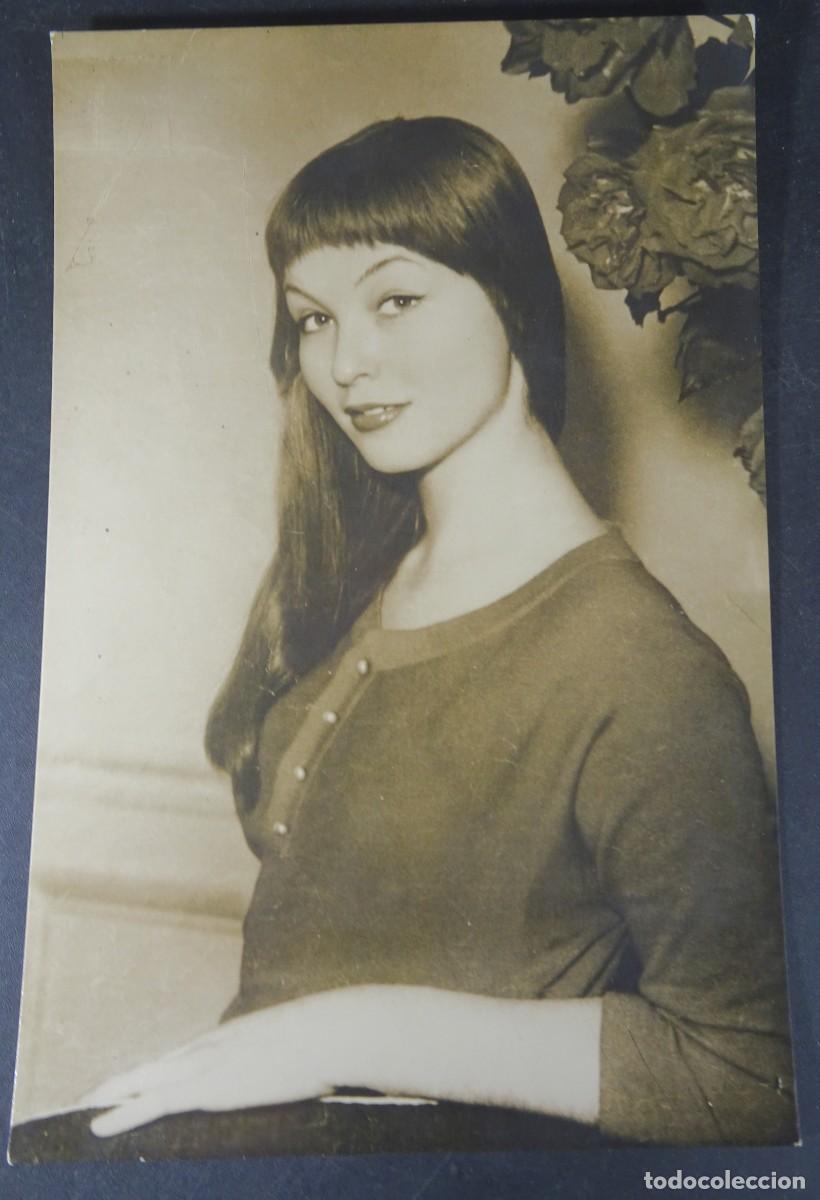 Cine: ANTIGUA POSTAL PROMOCIONAL MARINA VLADY, OBSEQUIO DE KORES, VER FOTOS