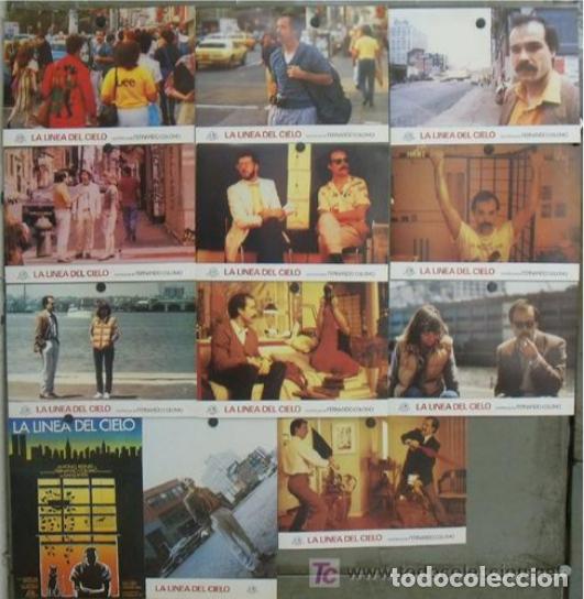 Cinema: AFT54 LA LINEA DEL CIELO ANTONIO RESINES FERNANDO COLOMO SET COMPLETO 12 FOTOCROMOS ORIG ESTRENO h4