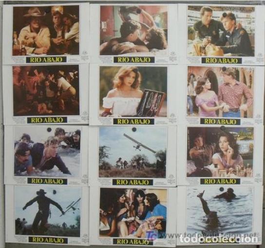 Cinema: AFT55 RIO ABAJO VICTORIA ABRIL JOSE LUIS BORAU DAVID CARRADINE SET 12 FOTOCROMOS ORIG ESTRENO h5
