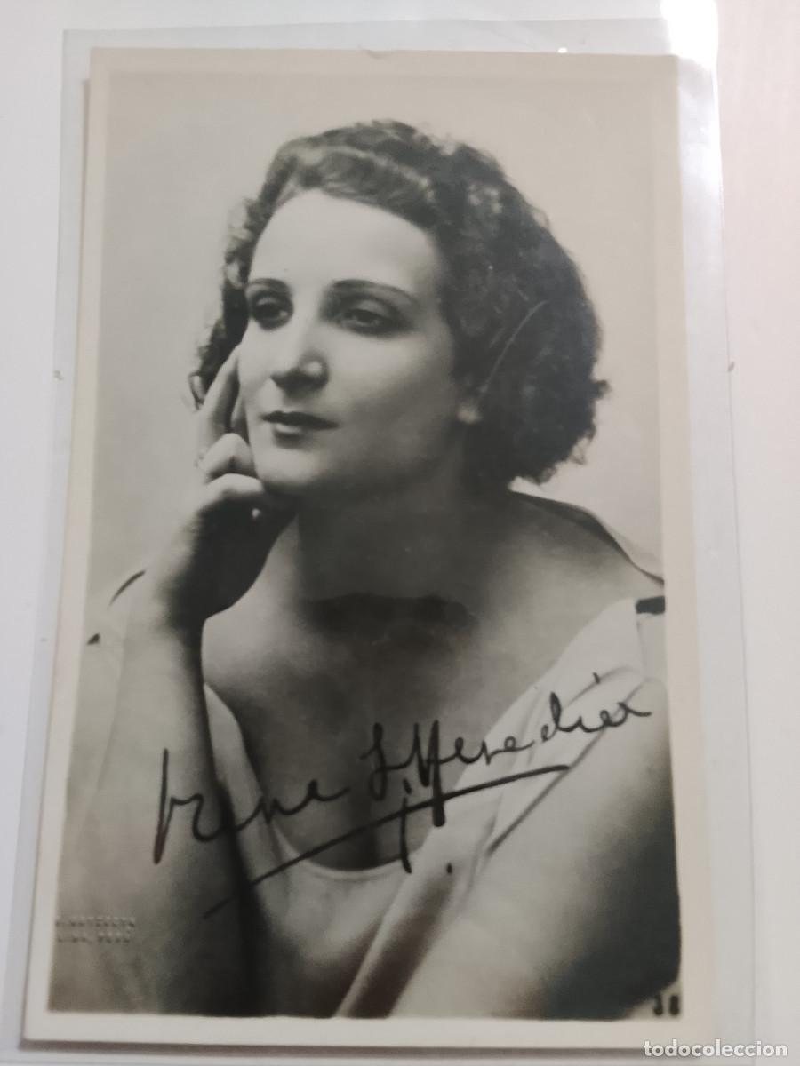 Cine: Postal de la actriz Irene L&oacute;pez Heredia