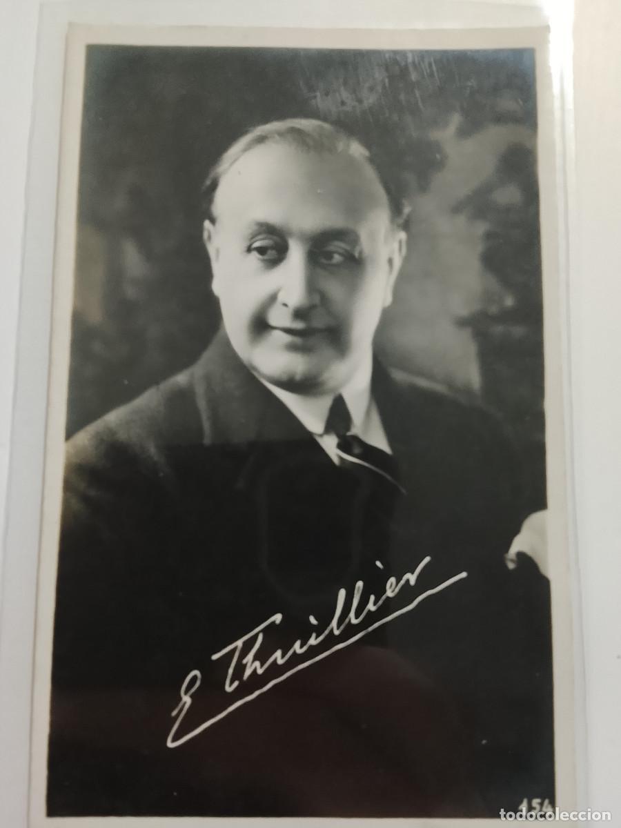 Cine: Postal del actor Emilio Thuillier
