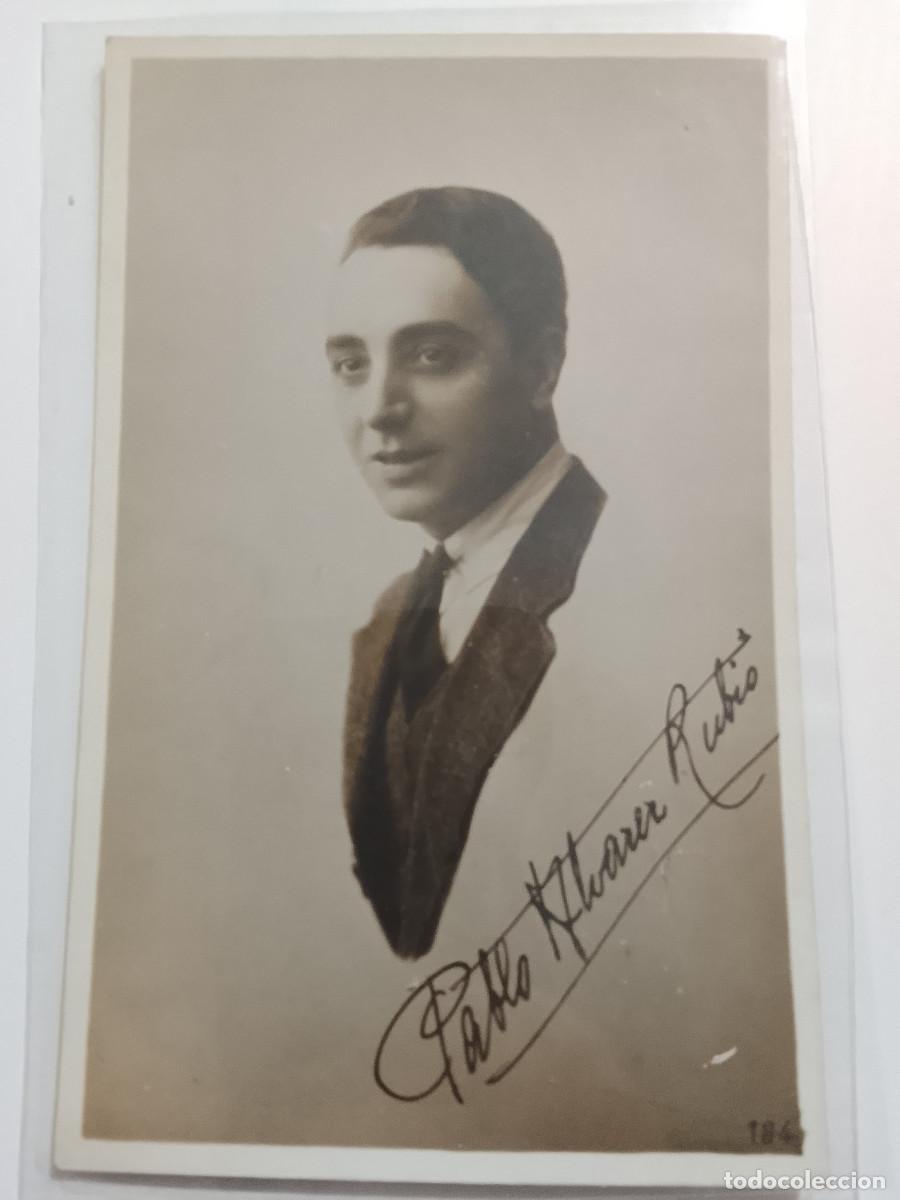 Cine: Postal del actor Pablo &Aacute;lvarez Rubio