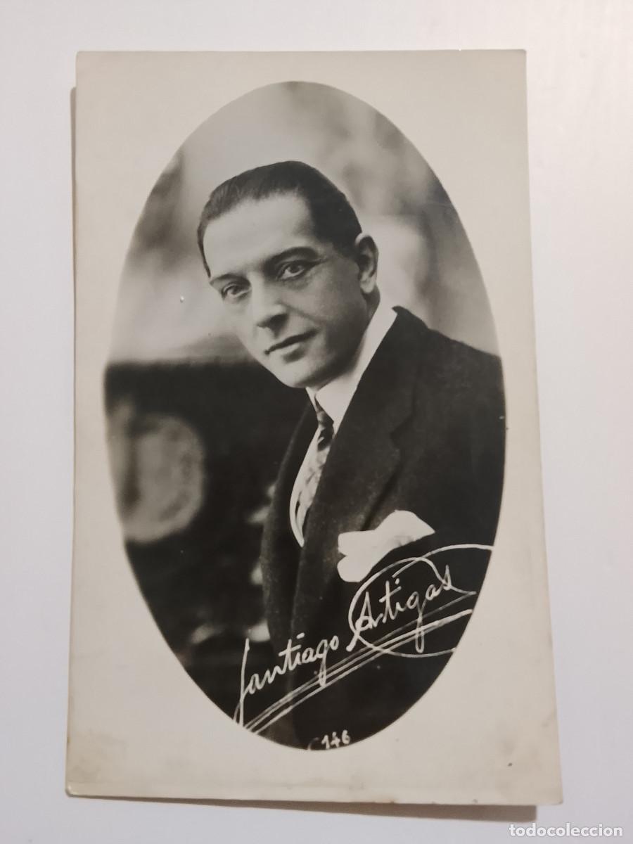 Cine: Postal del actor Santiago Artigas