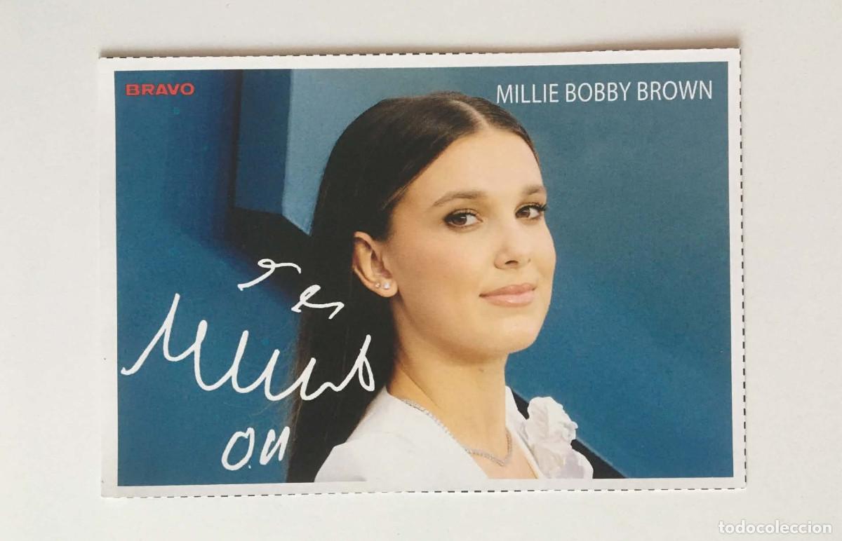 Cine: Millie Bobby Brown / Stray Kids Trading Collectible Card - Bravo Magazine Bulgaria 2020 TV Movie