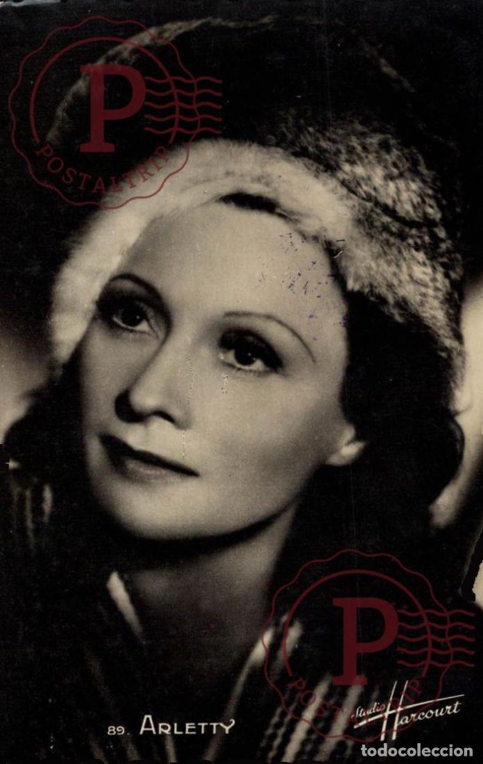Cinema: ARLETTY ACTRIZ ACTRESS ACTRICE CINE CINEMA FILM MOVIE HARCOURT RPPC