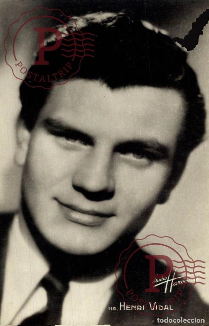 Cinema: HENRI VIDAL ACTOR ACTEUR CINE CINEMA FILM MOVIE STUDIO HARCOURT