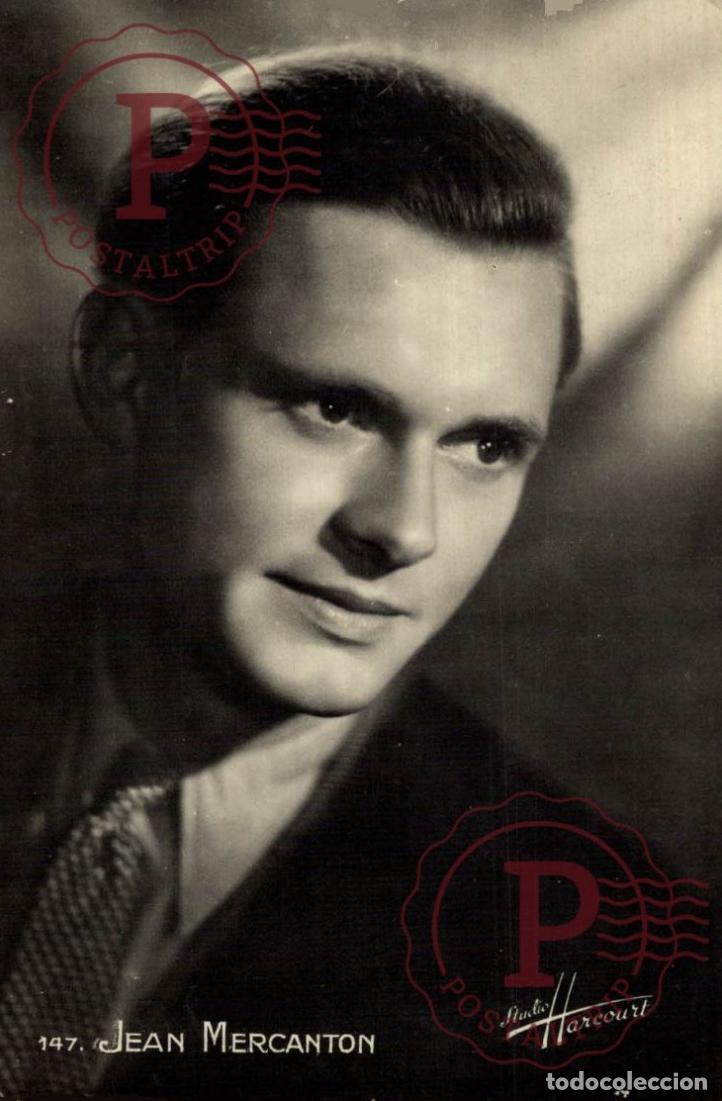Cinema: JEAN MERCANTON ACTOR ACTEUR CINE CINEMA STUDIO HARCOURT RPPC