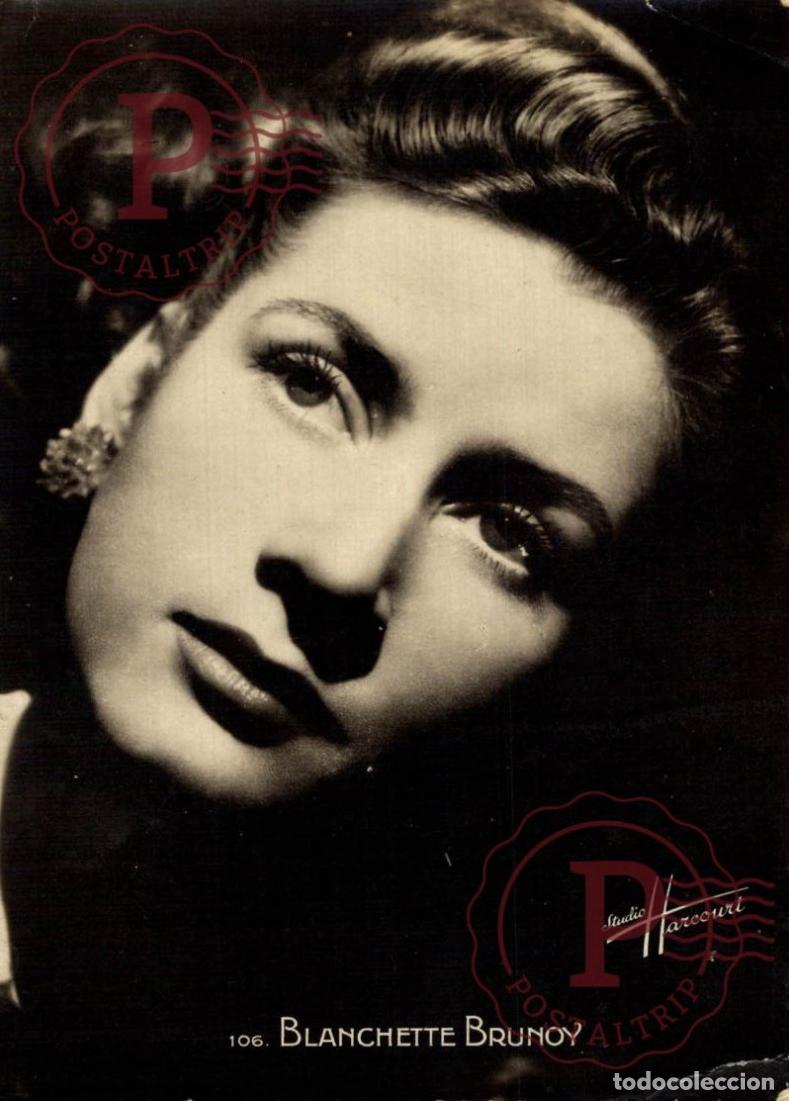 Cinema: BLANCHETTE BRUNOY ACTRIZ ACTRESS CINE CINEMA STUDIO HARCOURT RPPC
