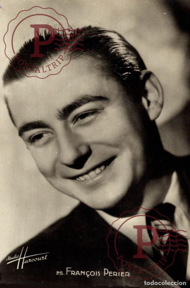Cinema: FRANCOIS PERIER ACTOR ACTEUR CINE CINEMA STUDIO HARCOURT RPPC