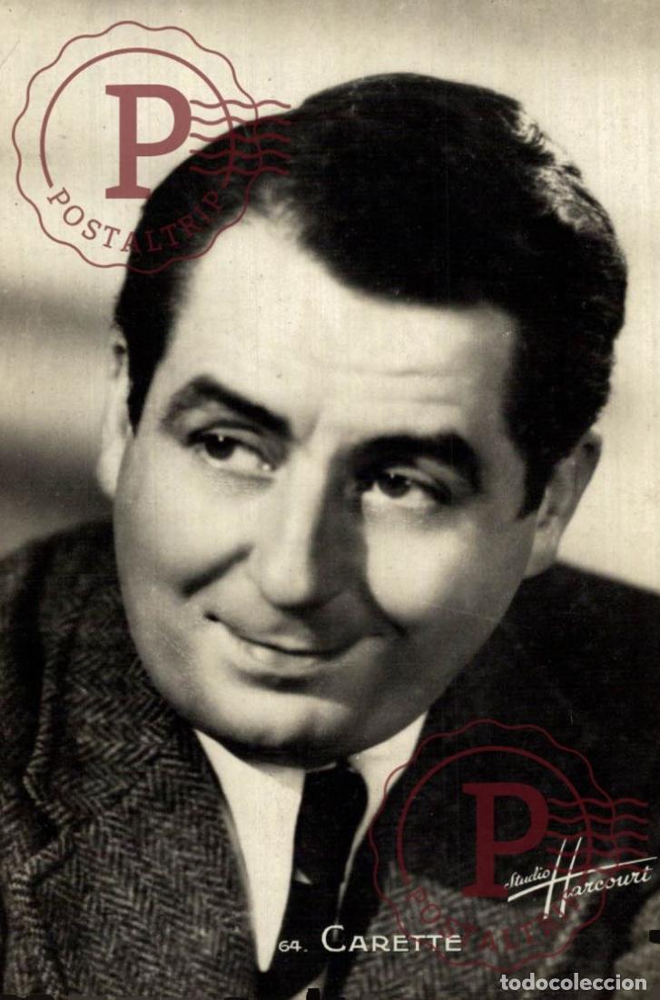 Cin&eacute;ma: CARETTE ACTOR STUDIO HARCOURT E.R. PARIS RPPC