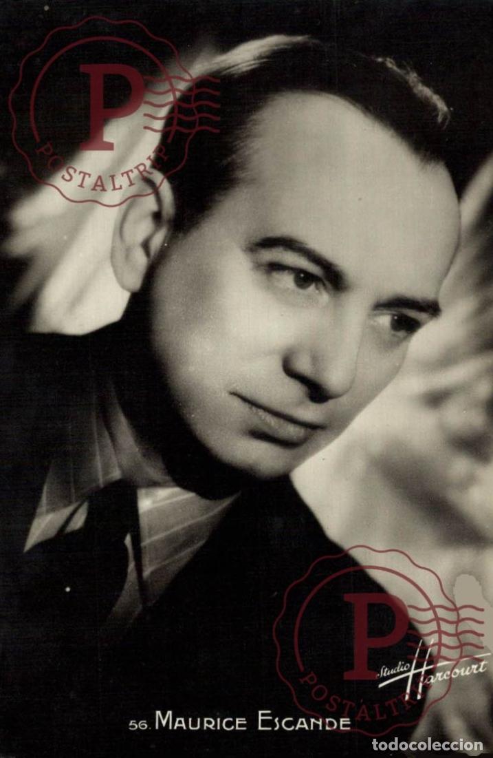 Cinema: MAURICE ESCANDE ACTOR STUDIO HARCOURT E.R. PARIS RPPC