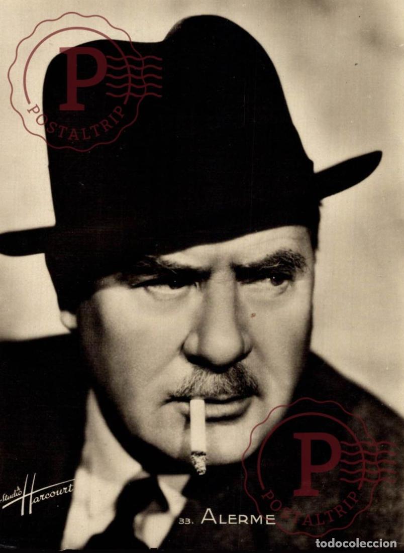 Cine: ANDRE ALERME ACTOR STUDIO HARCOURT E.R. PARIS RPPC