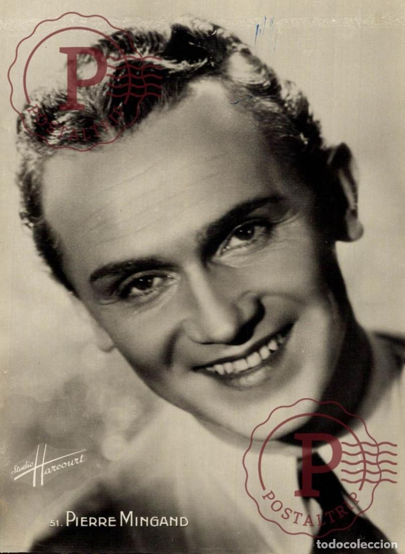 Cine: PIERRE MINGAND ACTOR STUDIO HARCOURT E.R. PARIS RPPC